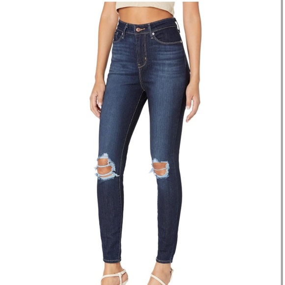 Signature by Levi Strauss & Co. Gold Plus Size High Rise Jeggings Jeans 24M - Picture 4 of 6